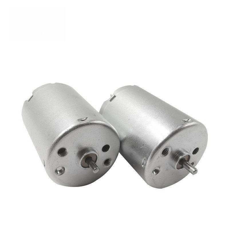 Futai 370 motor – mikromotor s uhlíkovými kefkami DC motor pre pásový ventilátor, mini vodná pumpa pre krb a vzduchová pumpa
