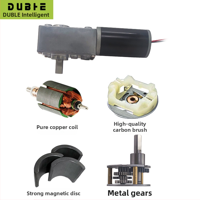 5840-31ZY DC motor s vretenovým reduktorom, 12–24V regulácia rýchlosti, samo-zamykací prevod, vysoký krútiaci moment, dvojité uloženie