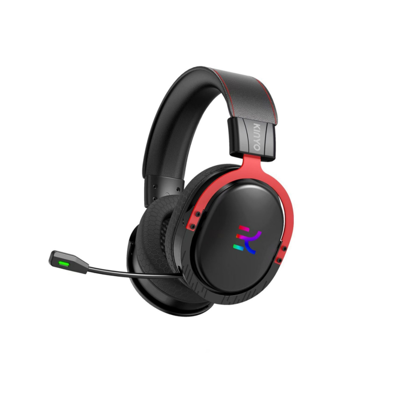Golden Fortune GX01 Gaming slušalice za nošenje na glavi, četiri načina — Esports, Bluetooth 5.0, bežični stereo zvuk, trajanje baterije preko 8 sati, kompatibilno s desktop PC