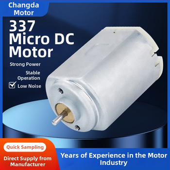 337 Brúsený DC motor pre elektrické zastrihávače vlasov pre domáce zvieratá, motor pre elektrický holiaci strojček a kulmu na vlasy