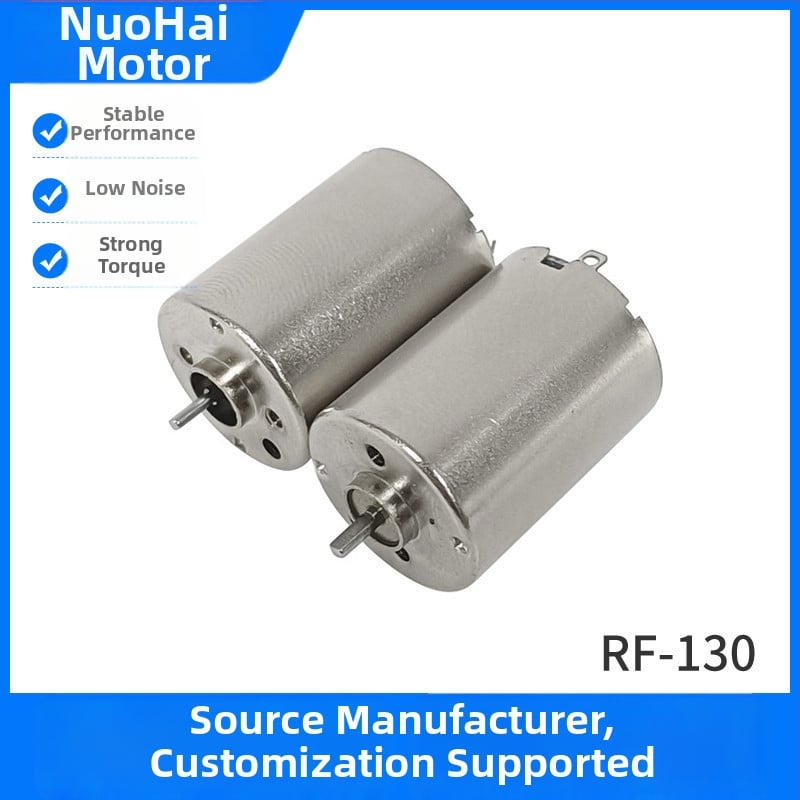 130 mikro DC prevodový motor, 24V, obojstranné otáčanie, priemer 36 mm, prispôsobiteľný
