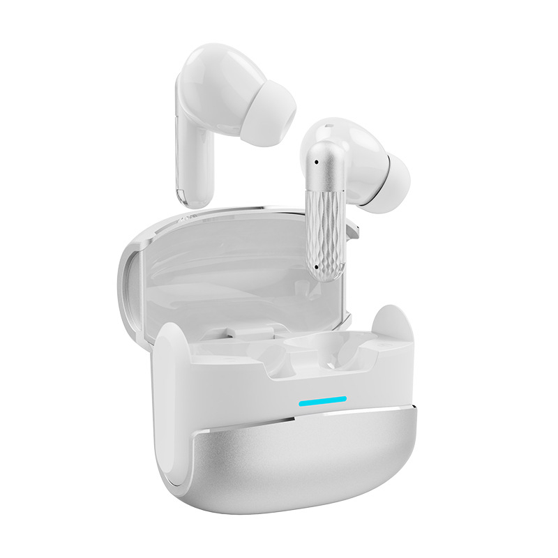 Bežične TWS slušalice od cinkove legure — redukcija buke pri razgovoru, stereo zvuk, Bluetooth 5.4, 8+ sati baterije, vodootporne