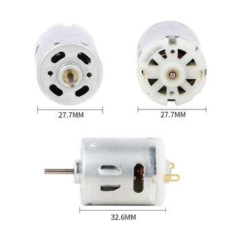 R365 12V mikro motor, četkasti DC motor za igračke i male kućanske uređaje