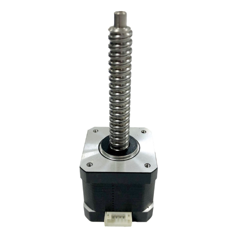 Hibridni motor koraka s vijčanim osovinama i kugličnim ležajevima, prolazni tip, inteligentan, izdržljiv, tih, DC mikro motor