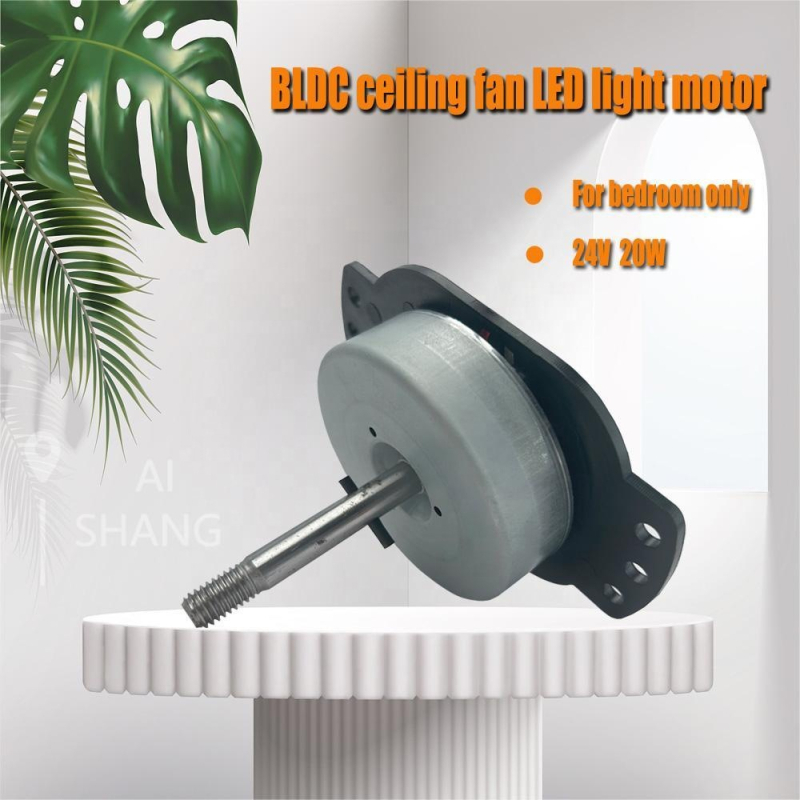 DC motor bez četkica za stolni ventilator, 12V/24V, 20W, s nosačem
