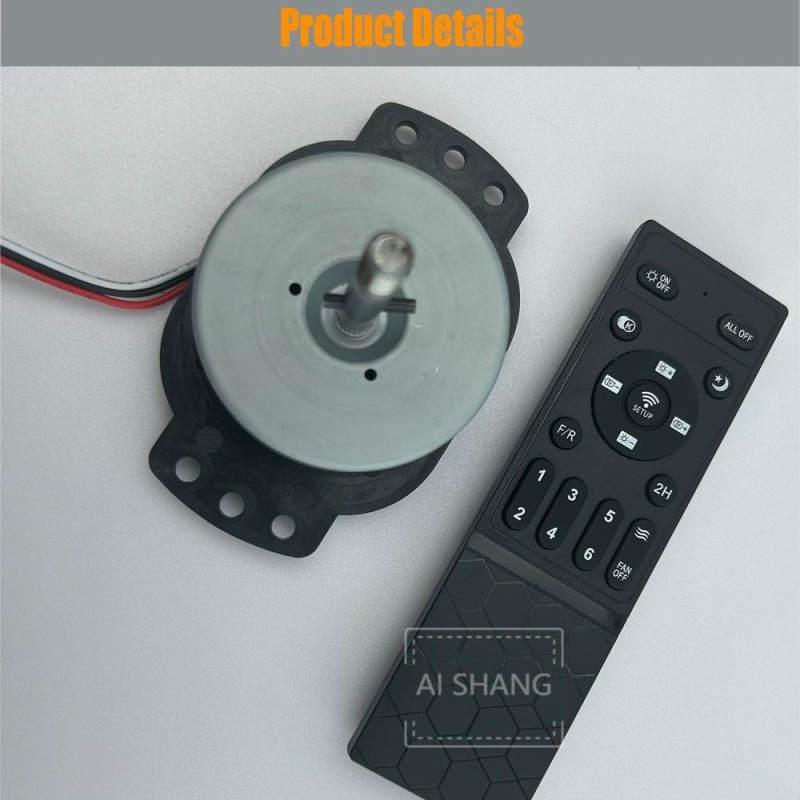 DC motor bez četkica za stolni ventilator, 12V/24V, 20W, s nosačem