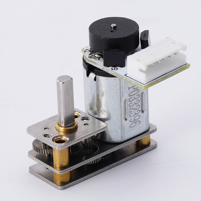 GM1024 DC četkasti motor s reduktorom za inteligentne robotske zglobove, 3V–12V, prilagodljiv