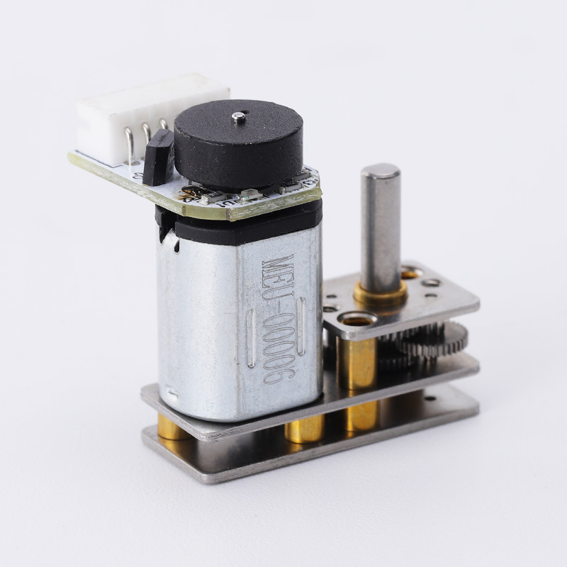 GM1024 DC četkasti motor s reduktorom za inteligentne robotske zglobove, 3V–12V, prilagodljiv
