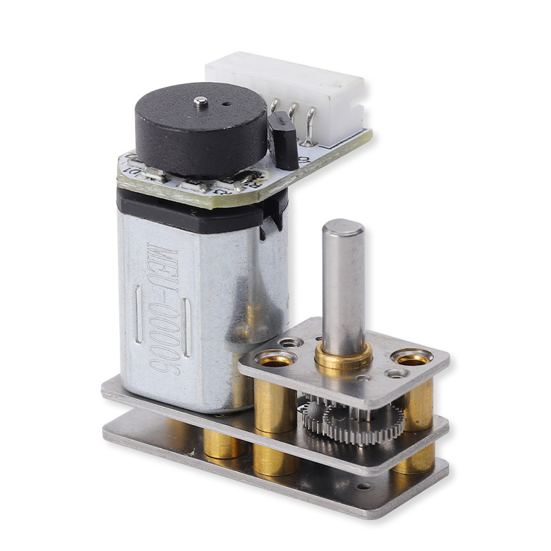 GM1024 DC četkasti motor s reduktorom za inteligentne robotske zglobove, 3V–12V, prilagodljiv