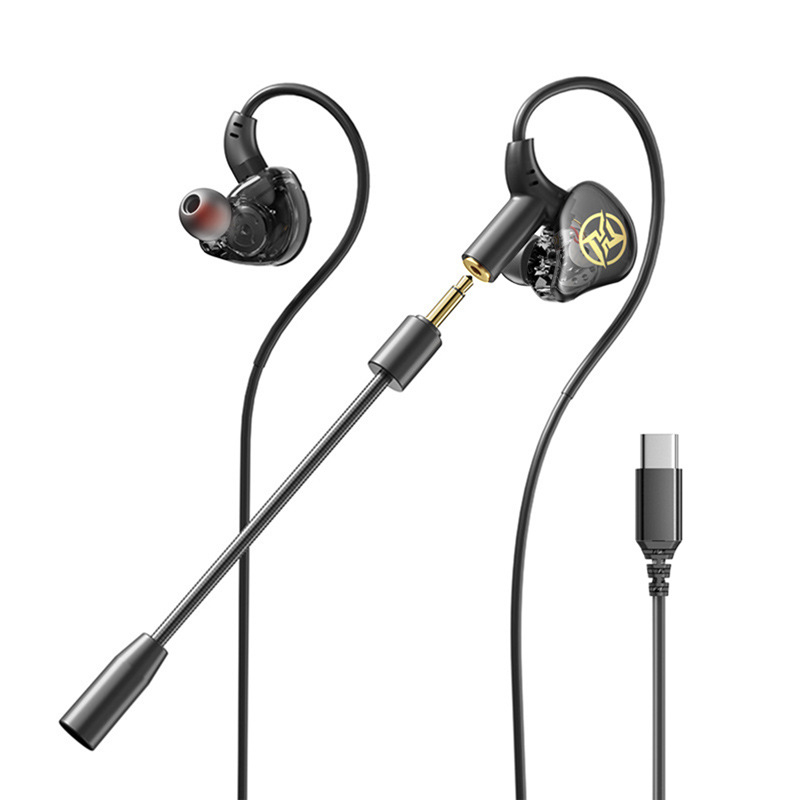 Neutral E11 gaming slušalice, žične, dizajn in-ear/ear-hook, dugi mikrofon, 3.5 mm priključak, 12 mm zvučnik, silikonske maskice