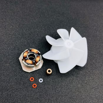 Prilagođeni motor za ventilator za vrat s turbinskim lopaticama, motor treće generacije vratnog ventilatora, novi model
