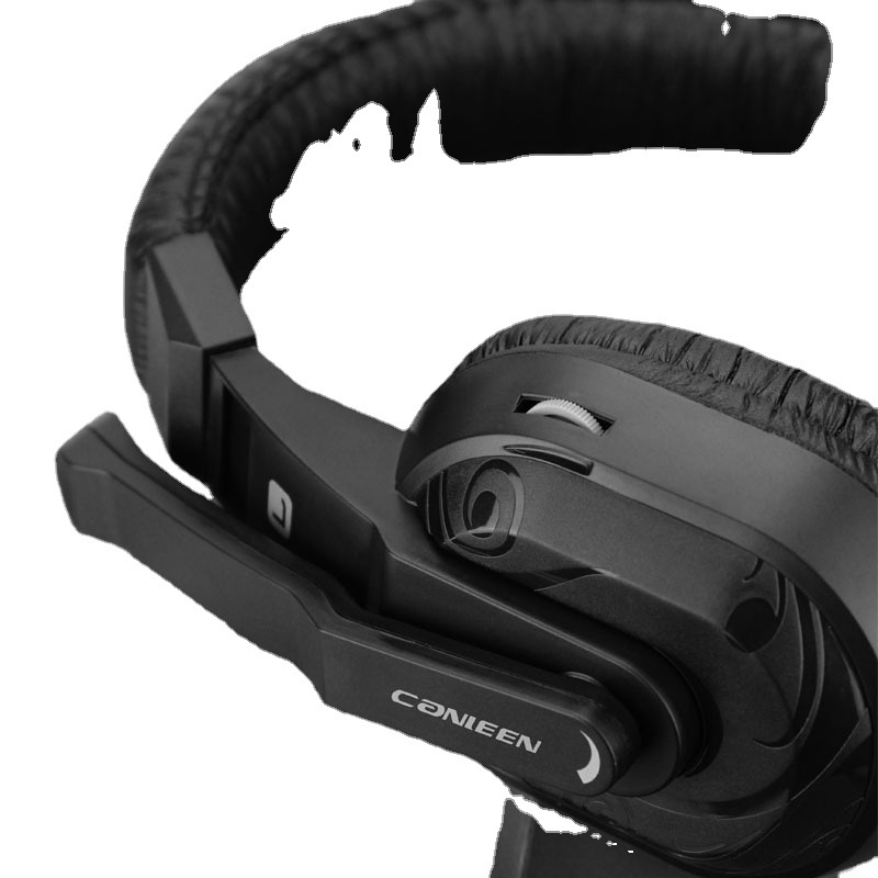 Canleen/Jiahe CT-770 žičane slušalice s mikrofonom za ispite engleskog slušanja i govora, s trakom za glavu, PC-kompatibilne