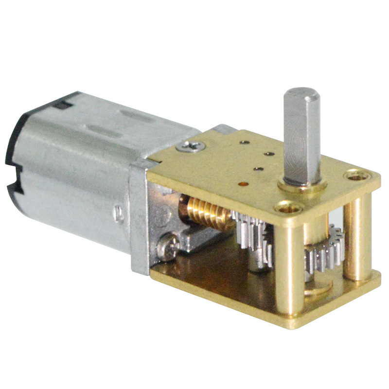 Mali DC motor N20 s potpuno metalnim zupčanicima i turbinskom redukcijom, 12V, niska brzina