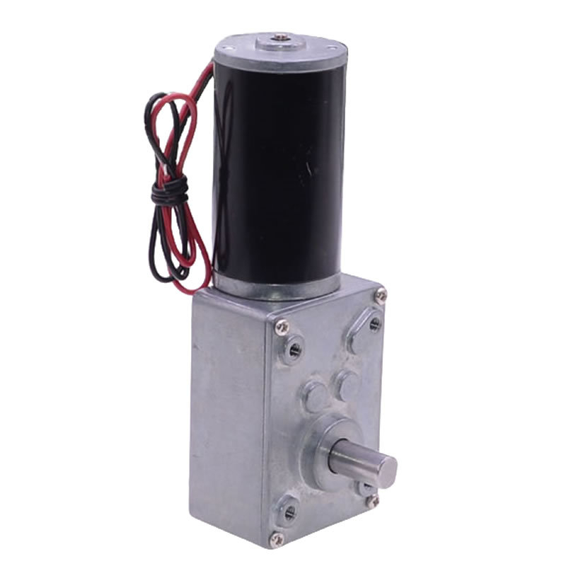 Mikro DC motor s reduktorom, 12-24V, visok okretni moment, pametan sustav za sušenje odjeće i zavjesa, samosblokirajući šnekasti prijenos
