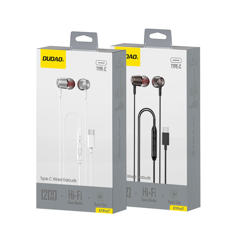 X1ProT Type-C žične in-ear slušalice s mikrofonom, kompatibilne s Apple, Xiaomi i Huawei uređajima