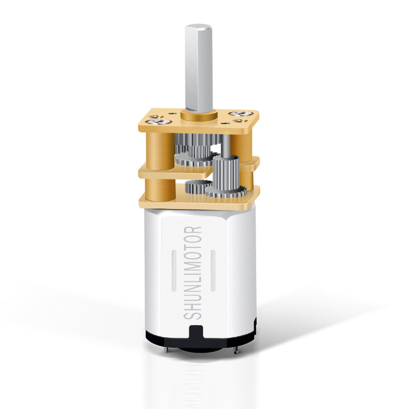 GM12N20 mikro DC redukcijski motor, 3-12V, za pametnu ključavnicu i robotsku usisavač