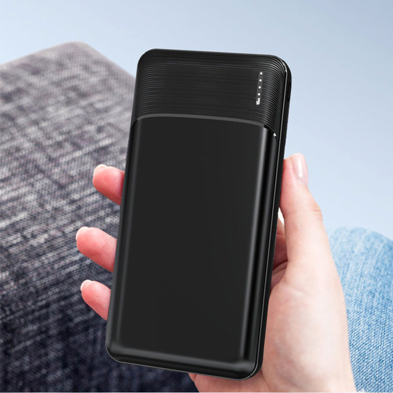 A01 Powerbank s dvije USB priključke, 10000 mAh, brzo punjenje, kompaktna i prenosiva