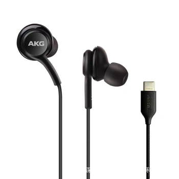 USB-C AKG in-ear slušalice za Samsung Note10/S20, s kabelskim mikrofonom i daljinskim upravljačem, snažan bas