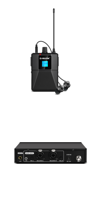 SHIDUN J-100 In-Ear Monitoring Sustav za pozornicu, žični slušalice za pjevače i bend
