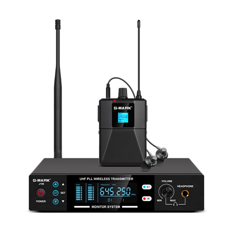 SHIDUN J-100 In-Ear Monitoring Sustav za pozornicu, žični slušalice za pjevače i bend