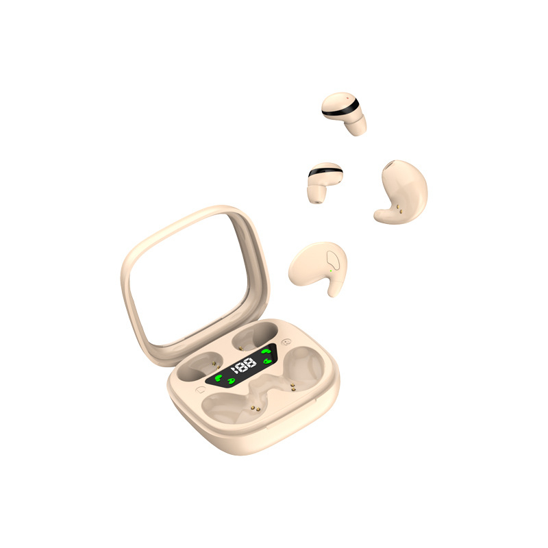Privatni model bežične Bluetooth slušalice, dva u jedno, ultra kompaktne, duga autonomija, način spavanja, unisex
