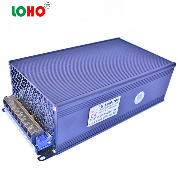 Оригинално захранване с превключване 0–100 V, 90 V, 1500 W за DC индустриално контролно оборудване, захранване 100 V 15 A 1500 W