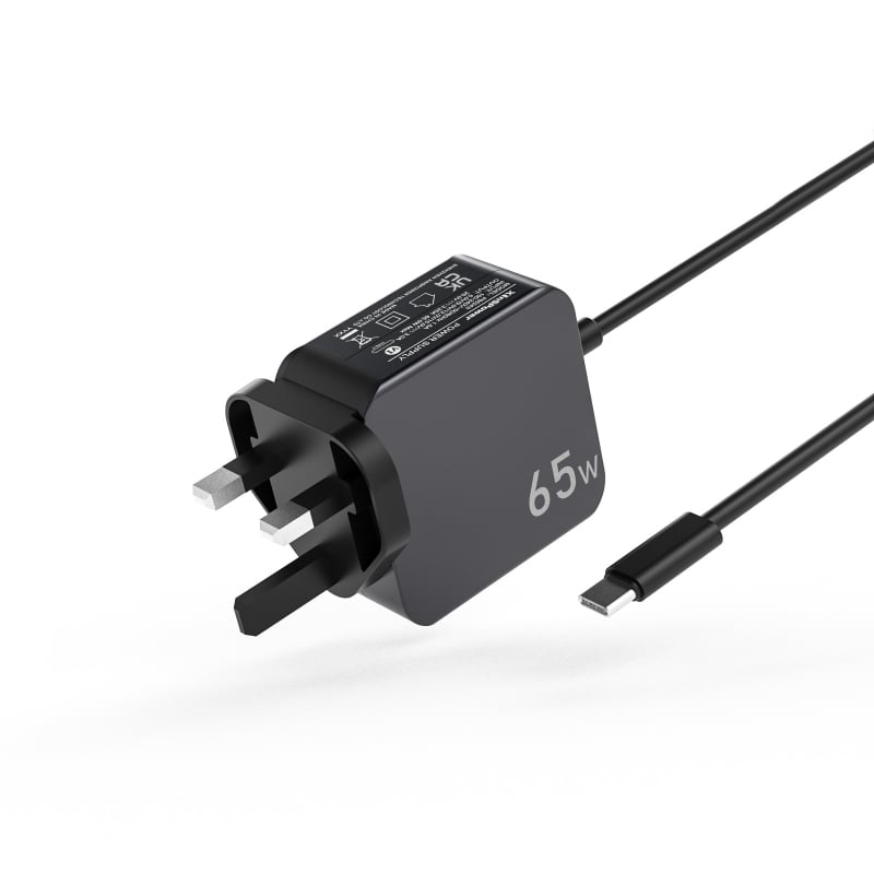 PD65W GaN adapter za prijenosna računala — kineski, američki, europski, britanski i australski standardi