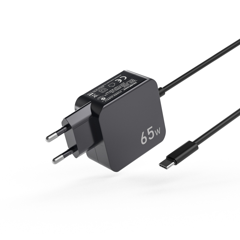 PD65W GaN adapter za prijenosna računala — kineski, američki, europski, britanski i australski standardi