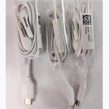 A8s/A9s originalne in-ear slušalice, kompatibilne s Samsung Note10 i S21, USB-C žične s inline upravljačem