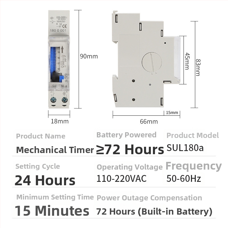 Časovač SUL180A SUL181H SYN161H