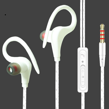 Sportske žične slušalice s mikrofonom i inline upravljačem, Hi-Fi bass, univerzalna kompatibilnost
