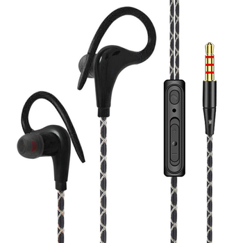 Sportske žične slušalice s mikrofonom i inline upravljačem, Hi-Fi bass, univerzalna kompatibilnost