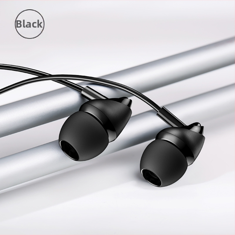 In-ear slušalice s mikrofonom, visoko kvalitetan zvuk, 6D bass, žičane, 3,5 mm, kabel 1,3 m, za karaoke i pozive