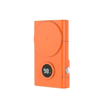 Bluetooth power banka za selfie s magnetskim bežičnim punjenjem, 15W, držač za telefon, 10000mAh, velik kapacitet