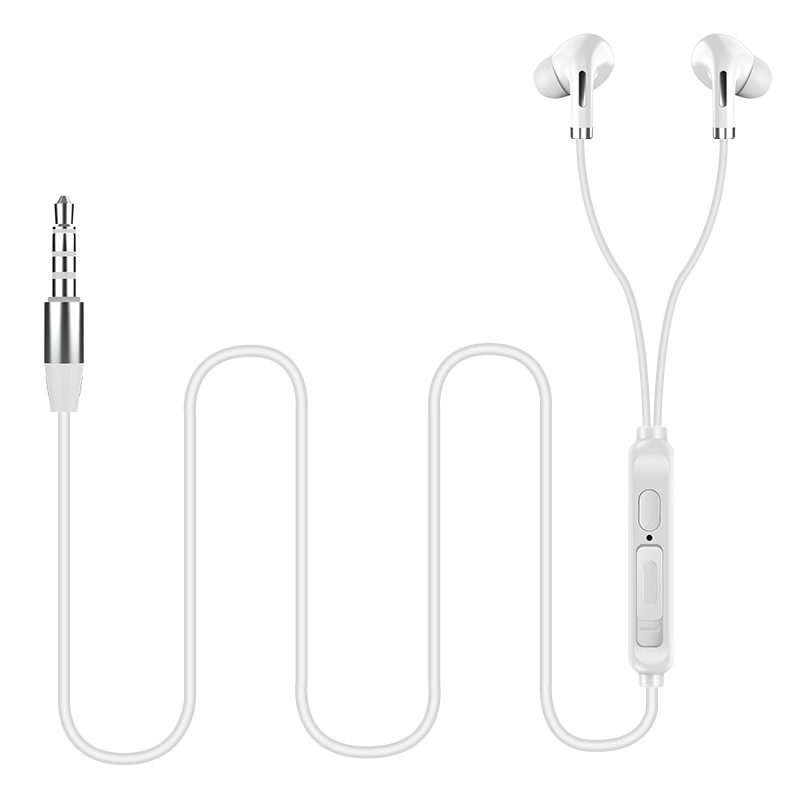 Žične in-ear slušalice s mikrofonom za karaoke i prijenos uživo, s inline upravljačem, prilagodljivim zvukom i osvijetljenim kabelom