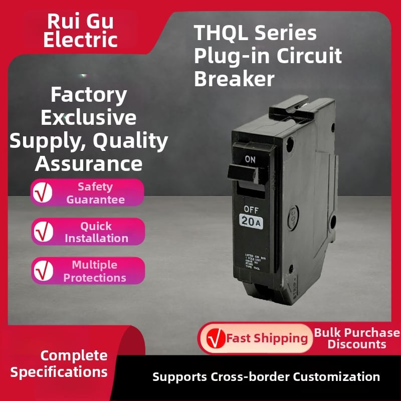 THQL 1P GE Plug-In Čierny Istič Malého Typu – Americký Štandard
