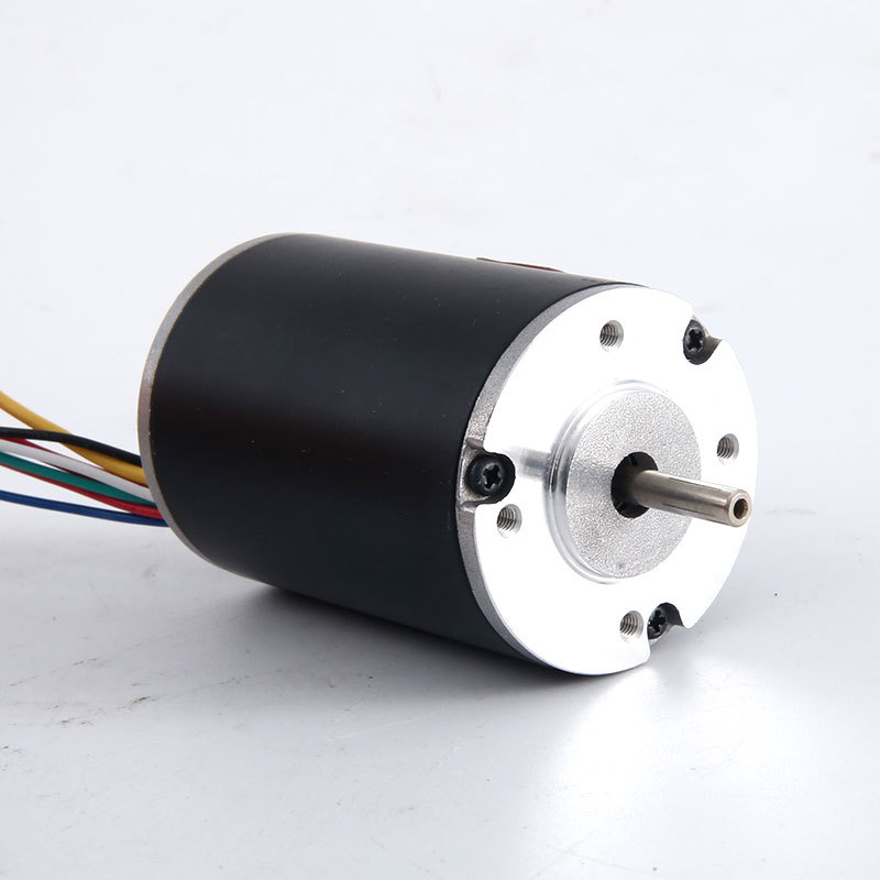 42 mm okrugli DC brushless motor s prilagodljivim osovinskim prirubom, prilagodljivo napajanje i brzina; kompatibilan s reduktorom s enkoderom kočnice