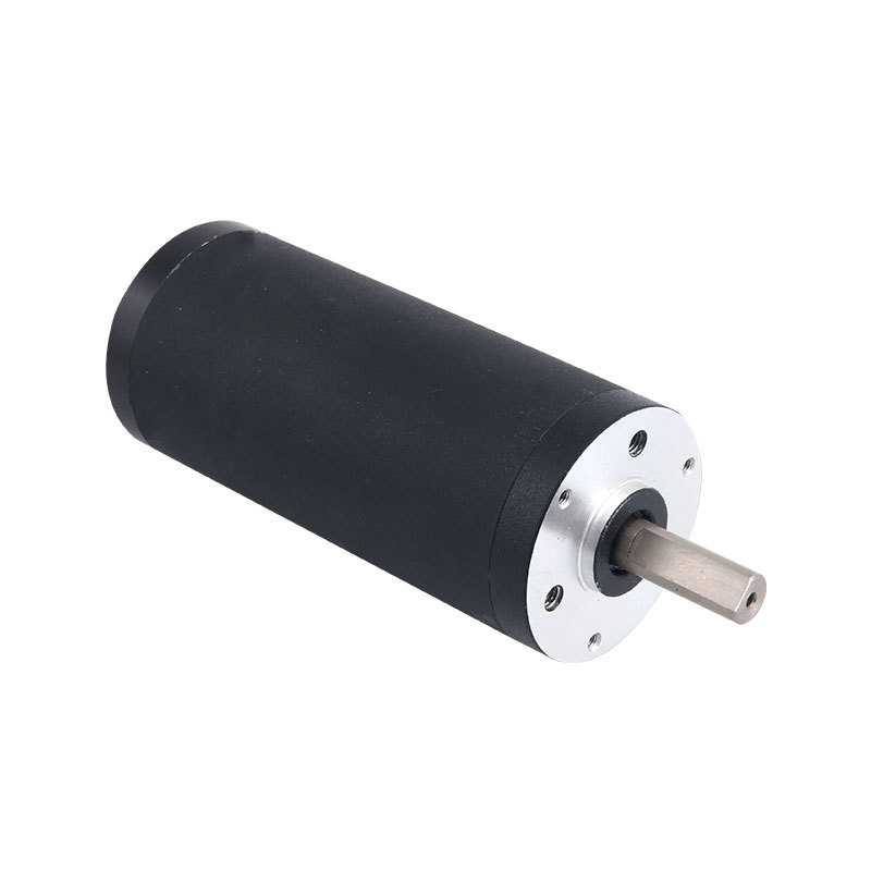 42 mm okrugli DC brushless motor s prilagodljivim osovinskim prirubom, prilagodljivo napajanje i brzina; kompatibilan s reduktorom s enkoderom kočnice