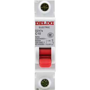 Delixi DZ47S 1-полюсен миниатюрен автоматичен прекъсвач за дома, 16A/32A/40A/63A