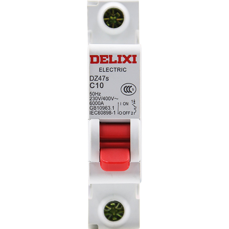 Delixi DZ47S 1-полюсен миниатюрен автоматичен прекъсвач за дома, 16A/32A/40A/63A