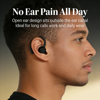 OWS căști Bluetooth cu clips pentru urechi, model A9pro, 2026 model, design elegant, autonomie ultra‑lungă, reducere a zgomotului în timpul sportului