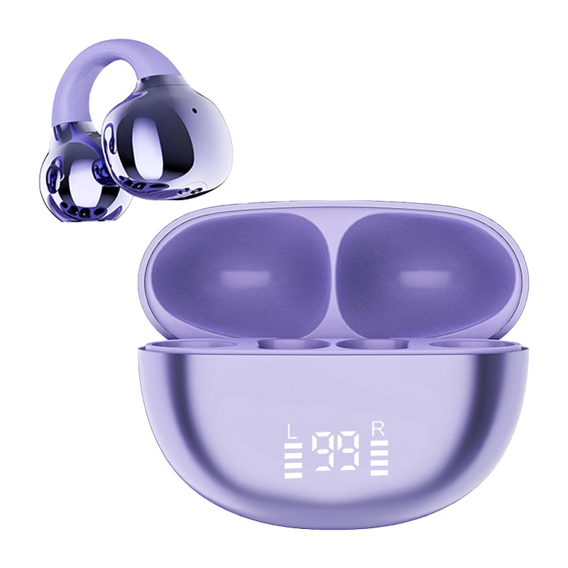 BH09 Bluetooth clip-on slušalice, 6.0, dugotrajna baterija, bežično poništavanje buke, skriveni zaslon, privatni model