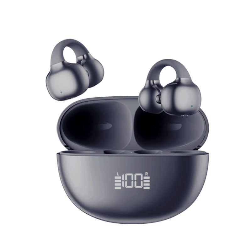 BH09 Bluetooth clip-on slušalice, 6.0, dugotrajna baterija, bežično poništavanje buke, skriveni zaslon, privatni model