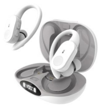 Bežične TWS slušalice s velikom baterijom, duga trajnost za vanjske sportove, dizajn s kukom za uho, IPX7, Bluetooth 5.3