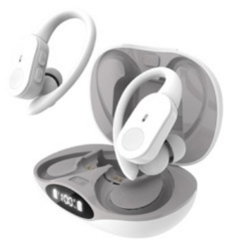 Bežične TWS slušalice s velikom baterijom, duga trajnost za vanjske sportove, dizajn s kukom za uho, IPX7, Bluetooth 5.3