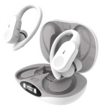 Bežične TWS slušalice s velikom baterijom, duga trajnost za vanjske sportove, dizajn s kukom za uho, IPX7, Bluetooth 5.3