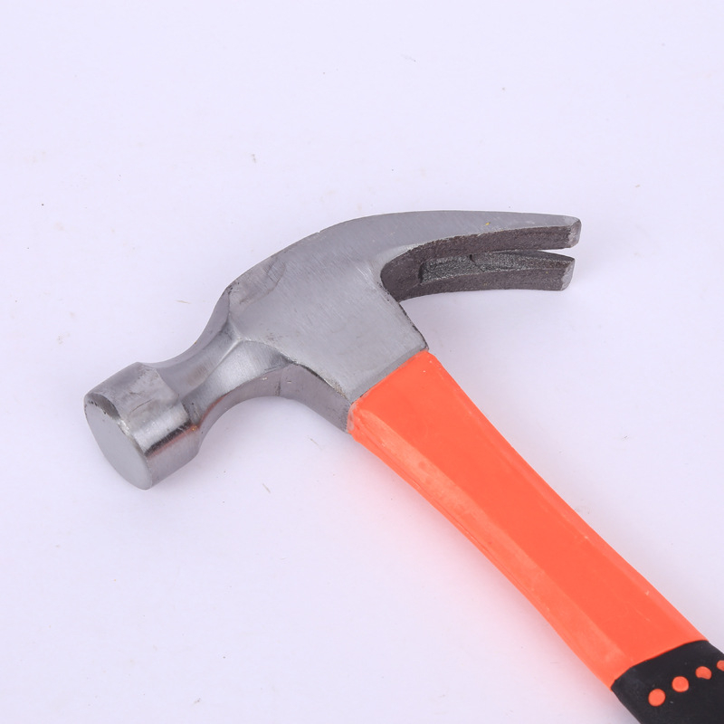 Mini čekić s plastičnom premazom ručke i glavom od visokougljičnog čelika, duljina 270 mm, težina 0,35 kg, višenamjenski čekić za kućnu i građevinsku upotrebu