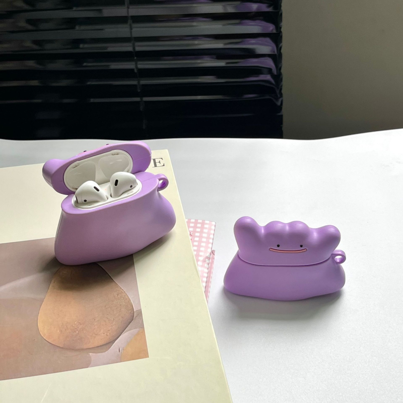 Πορφυρή προστατευτική θήκη Ditto για AirPods Pro (1η/2η γενιά) και AirPods 3