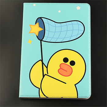 Husă de protecție pentru Apple iPad Pro mini 1–4, 9,7 inci, imprimare în stil desen animat, material PU+TPU