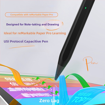 Stylus pre Remarkable Paper Pro s gumou, 4096 úrovní tlaku, magnetické uchytenie, dotykový displej